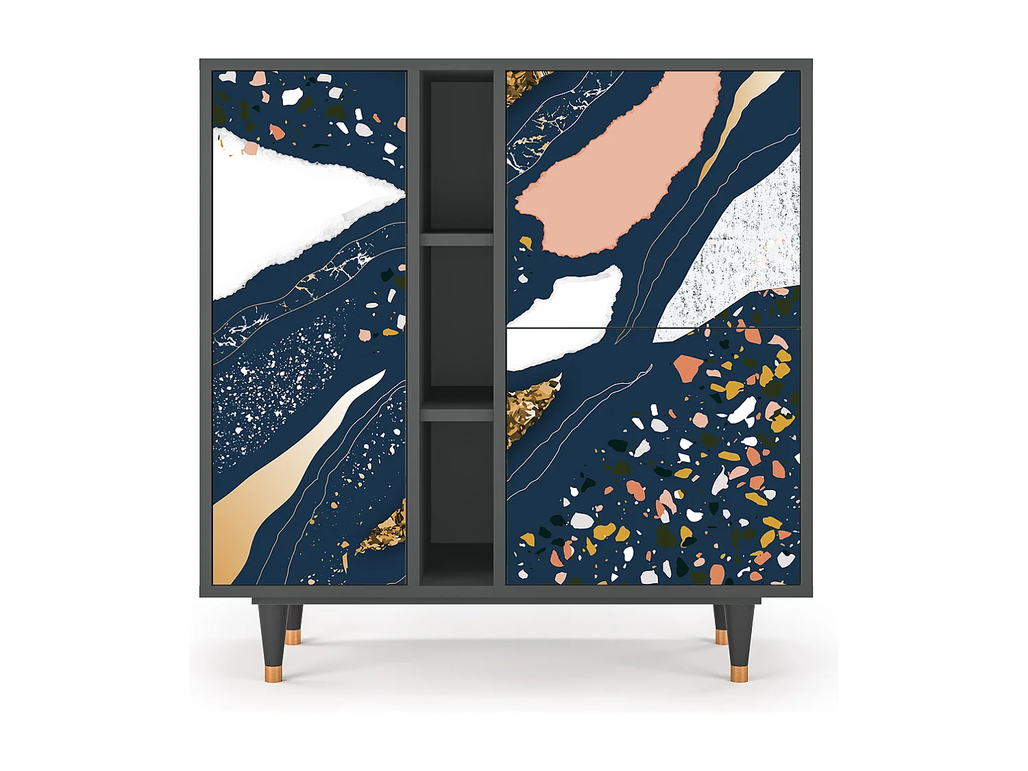 Buffet - 94х96х41 cm - BS5 - Nude Iceberg, Anthracite