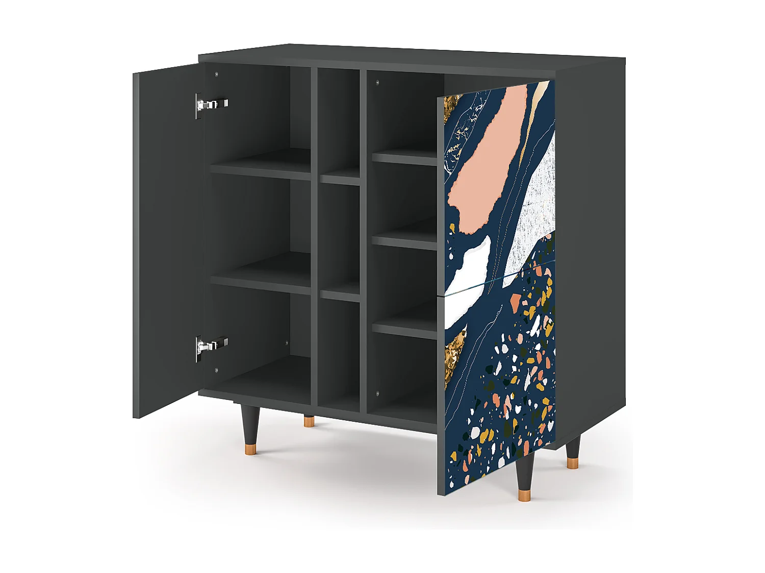 Buffet - 94х96х41 cm - BS5 - Nude Iceberg, Anthracite