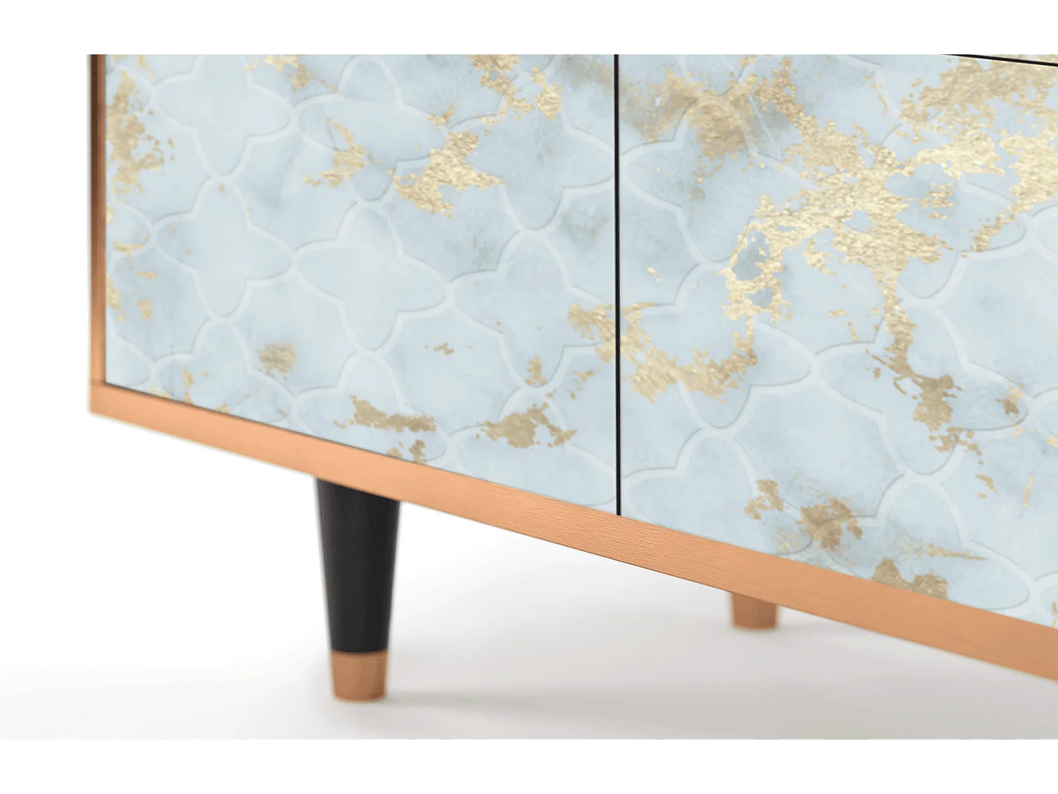 Sideboard - 94x96x48 cm - BS3 - Golden Waves, Walnuss