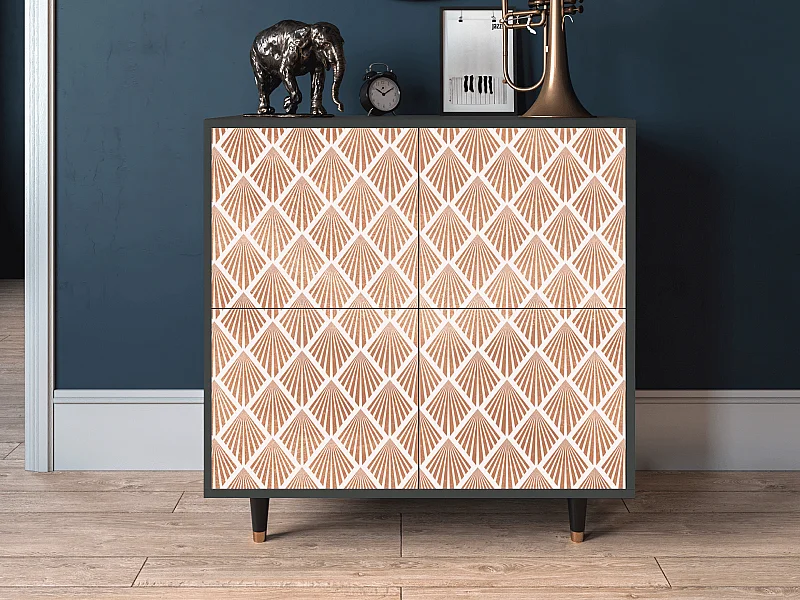 Credenza - 94x96x48 cm - BS3 - Pastel Sunrise, Antracite