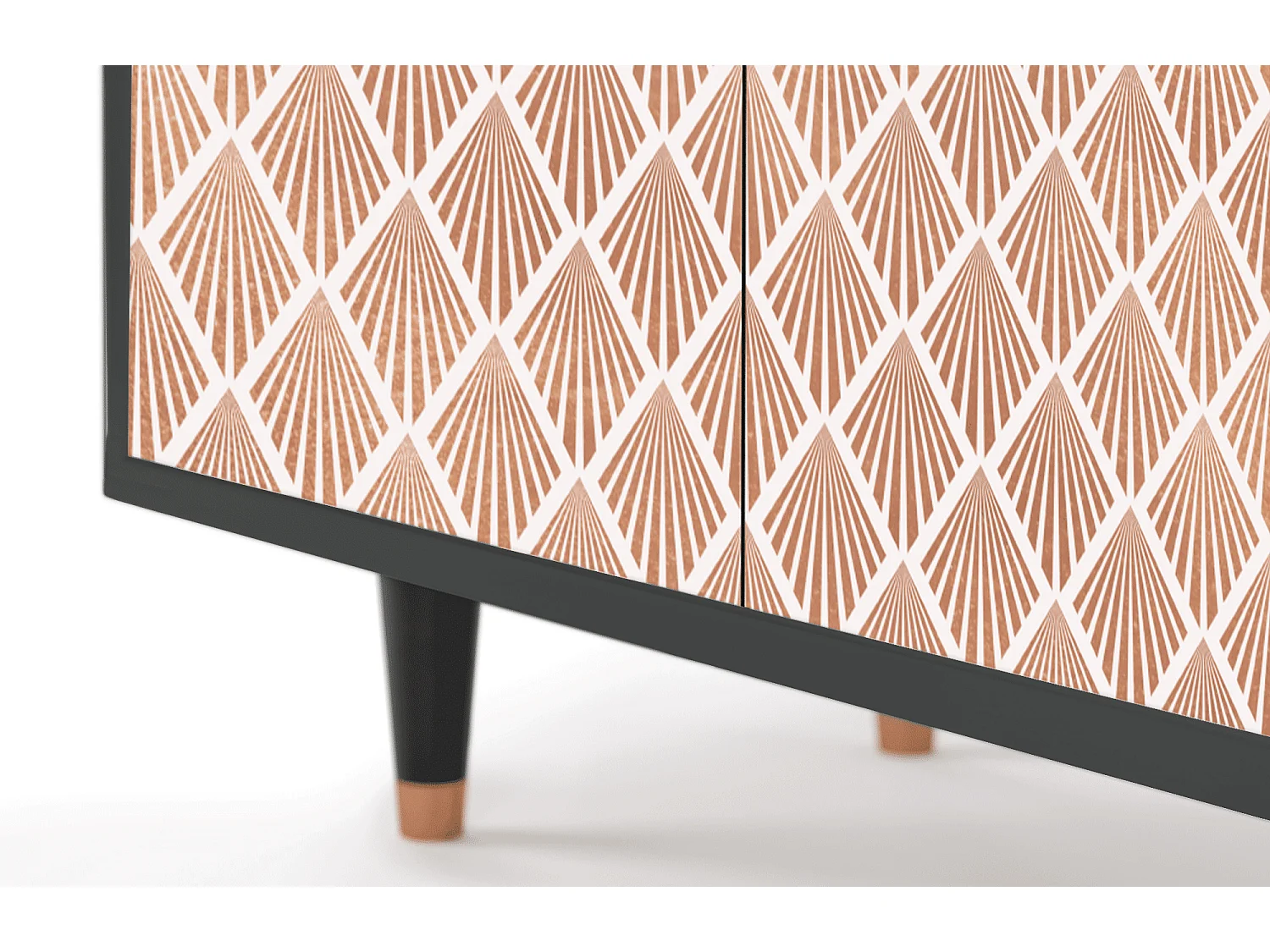 Sideboard - 94x96x48 cm - BS3 - Pastel Sunrise, Anthrazit