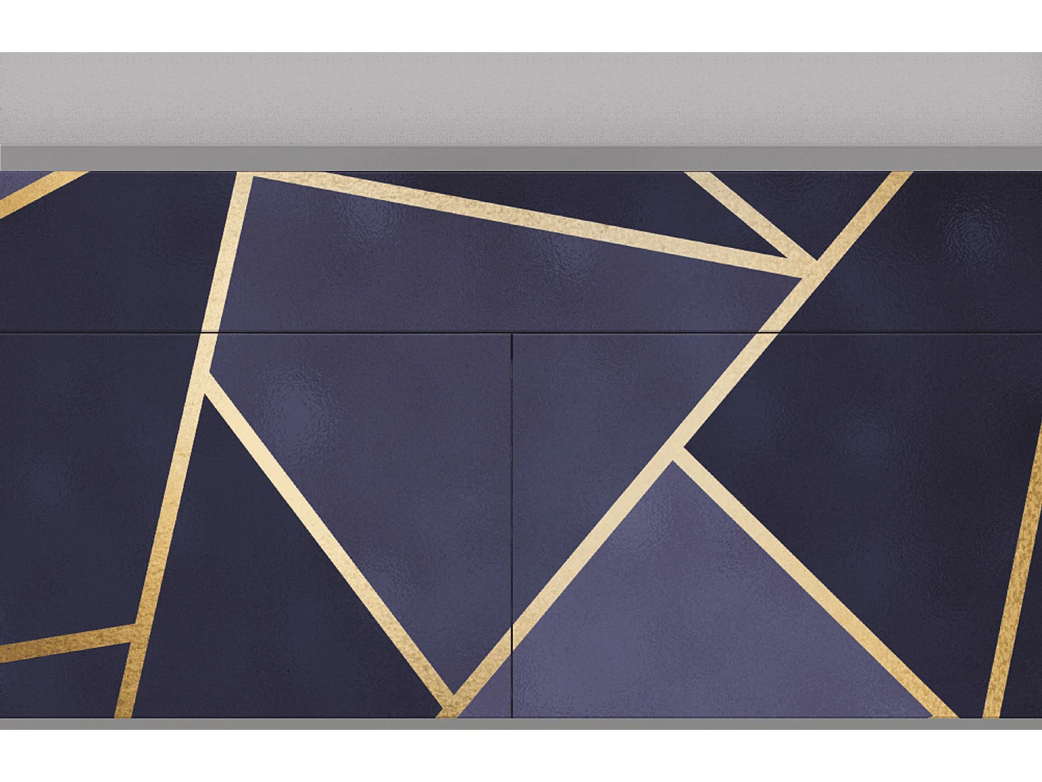 Kredens - 115x85x48 cm - BS4 - The Amethyst, Szary