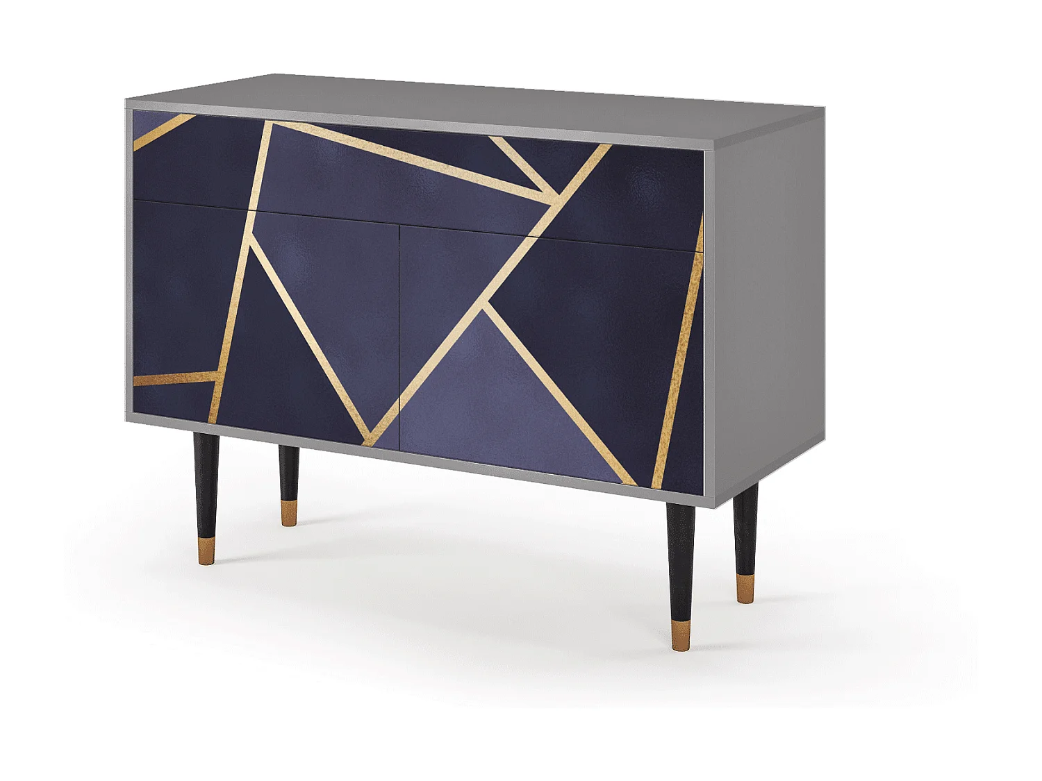 Credenza - 115x85x48 cm - BS4 - The Amethyst, Grigio
