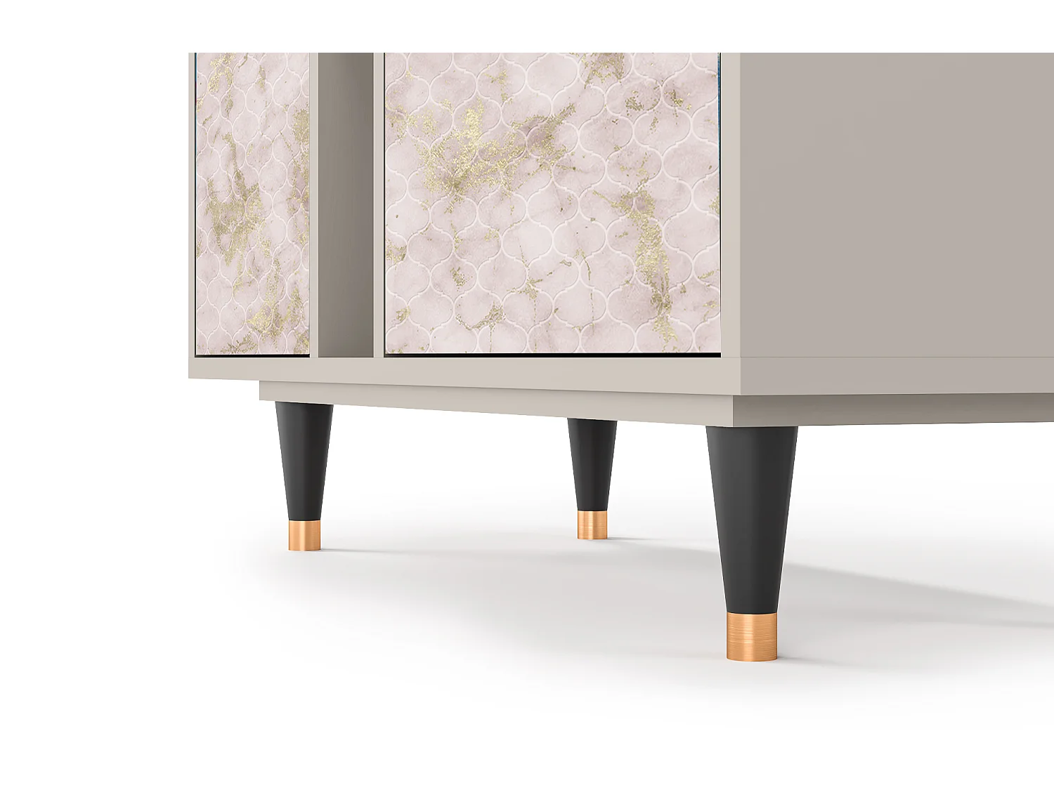 Credenza - 94х96х41 cm - BS5 - Dirty Roses, Sabbia