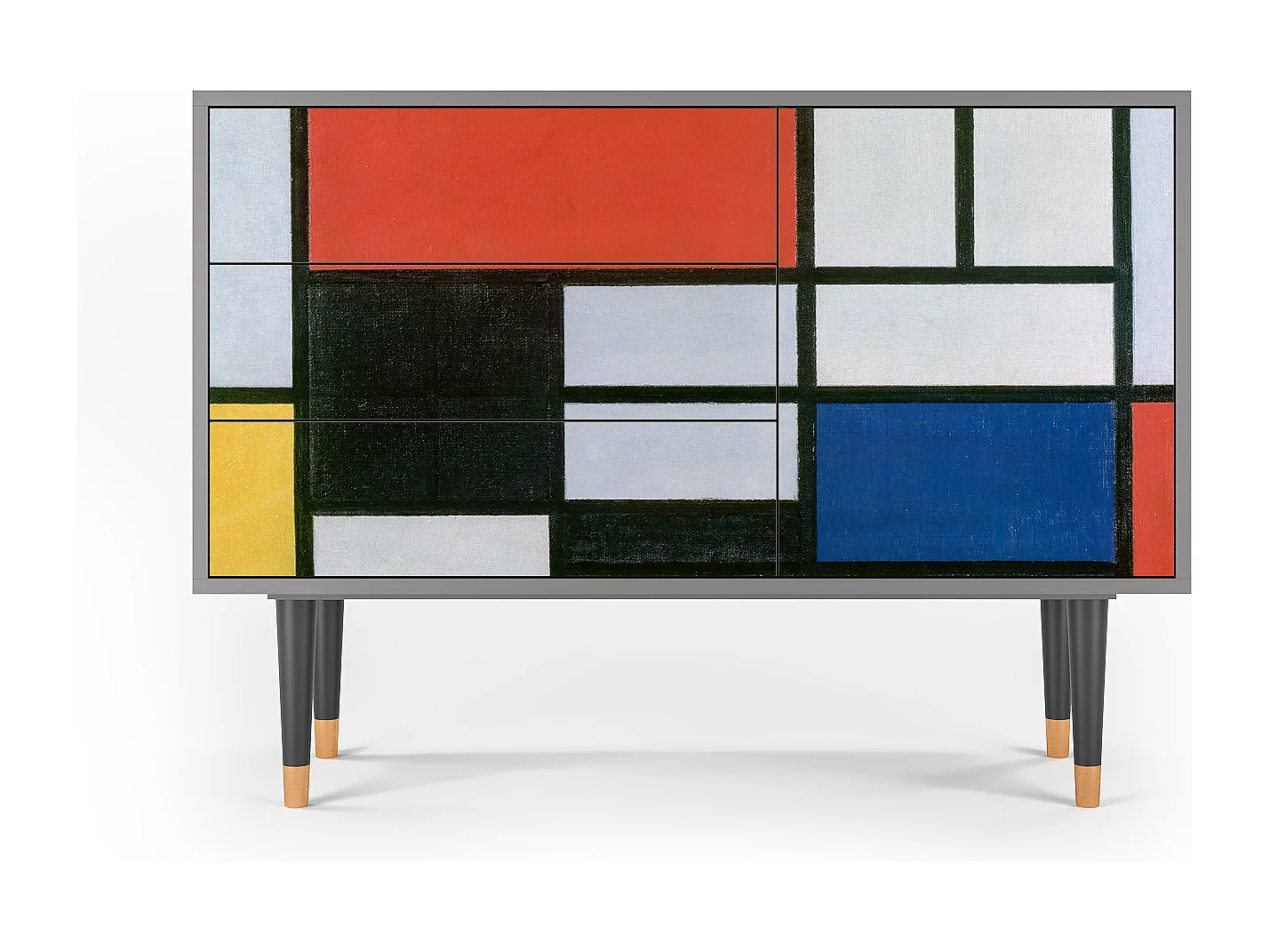 Credenza - 115х84х41 cm - S3 - Composition, Grigio