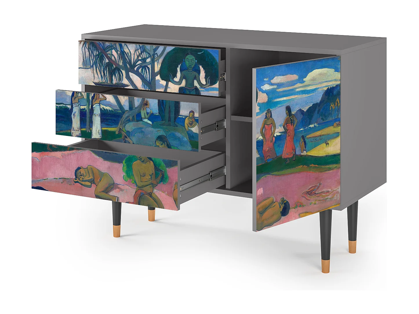 Credenza - 115х84х41 cm - S3 - Composition, Grigio