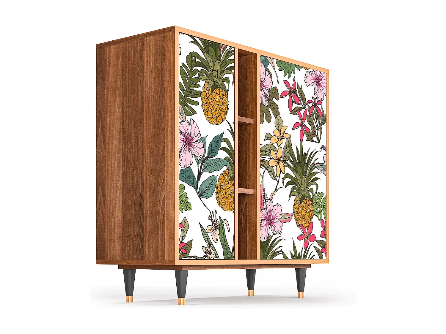 Dressoir - 94х96х41 cm - BS5 - Estival Fruit, Walnoot