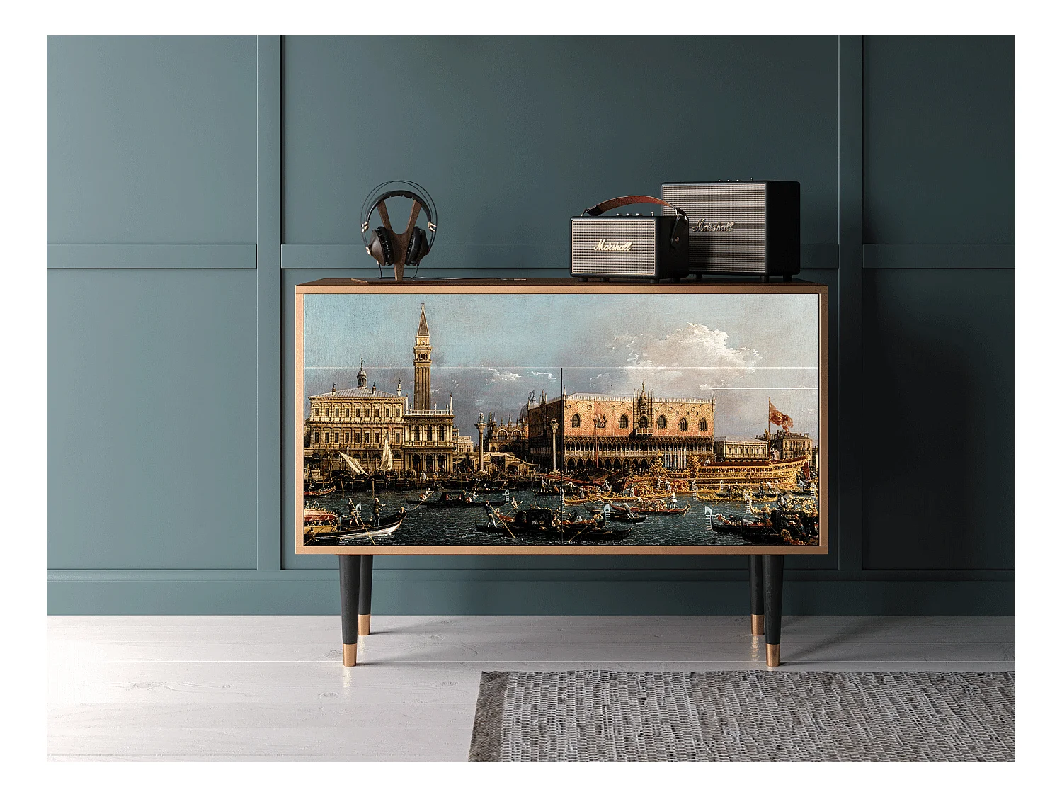 Buffet - 115x85x48 cm - BS4 - The Bucintoro, Noyer