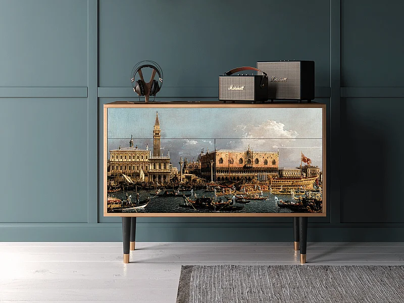 Buffet - 115x85x48 cm - BS4 - The Bucintoro, Noyer