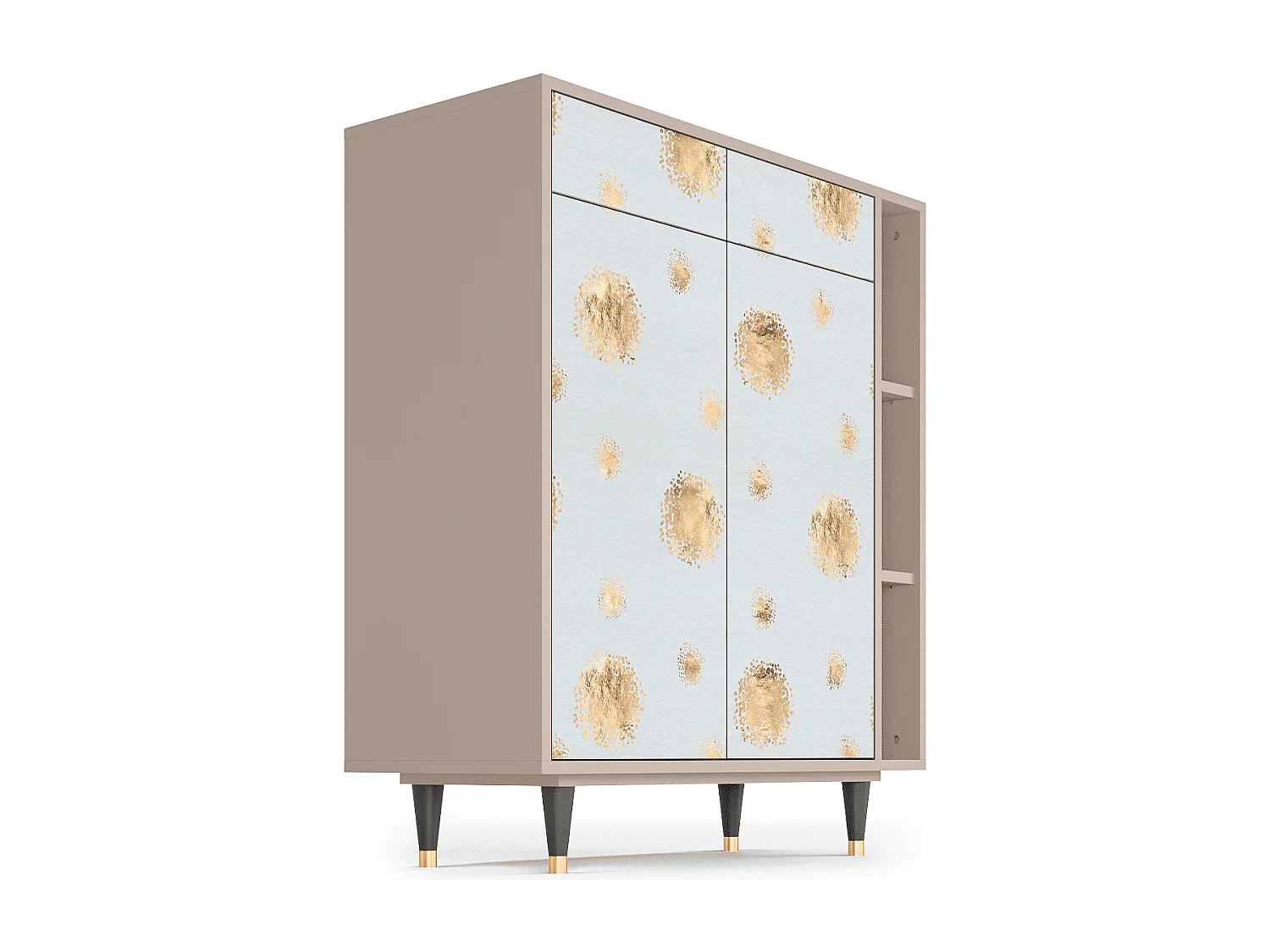 Sideboard - 96х110х41 cm - BS6 - Sky Latte, Latte