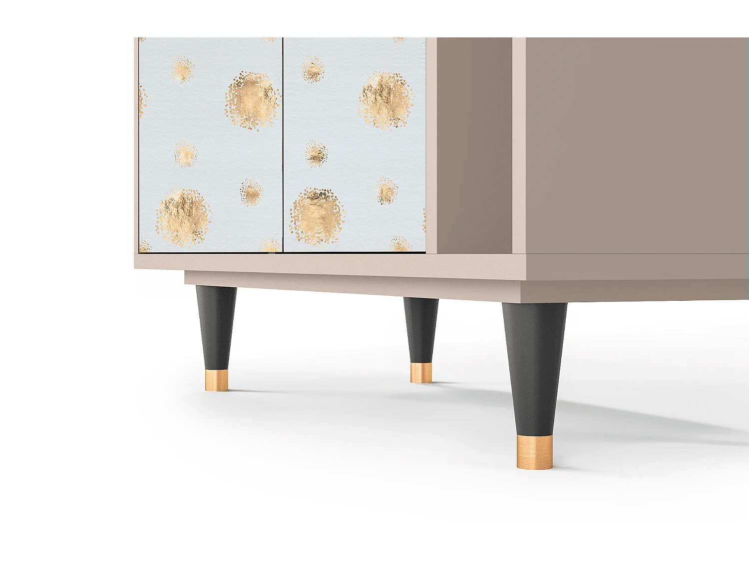 Kredens - 96х110х41 cm - BS6 - Sky Latte, Latte