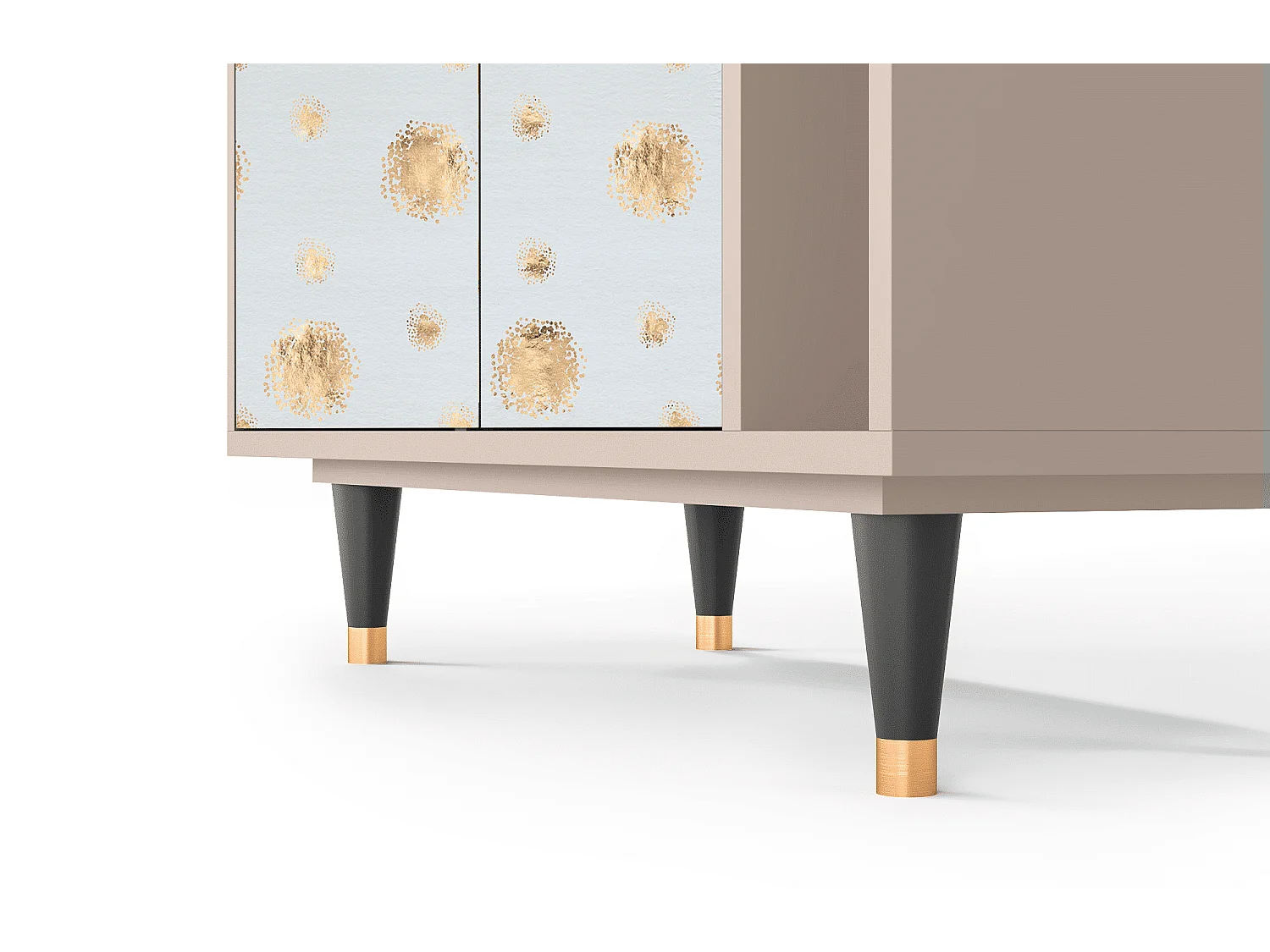 Kredens - 96х110х41 cm - BS6 - Sky Latte, Latte