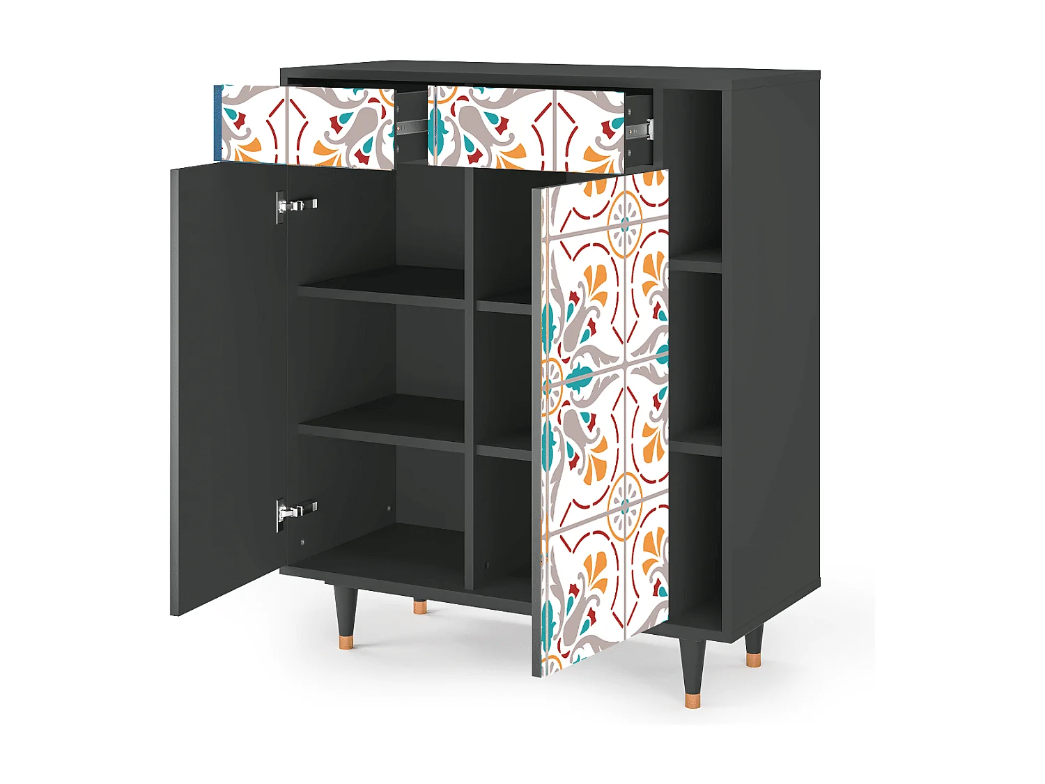 Buffet - 96х110х41 cm - BS6 - Spring Ceramics, Anthracite