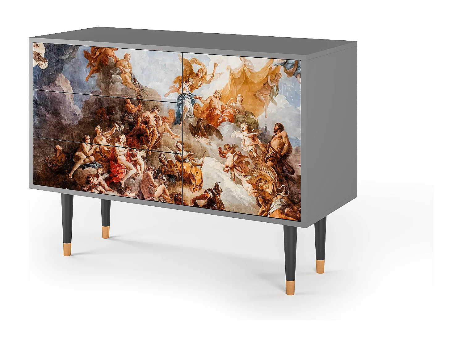 Aparador - 115х84х41 cm - S3 - Versailles, Cinza