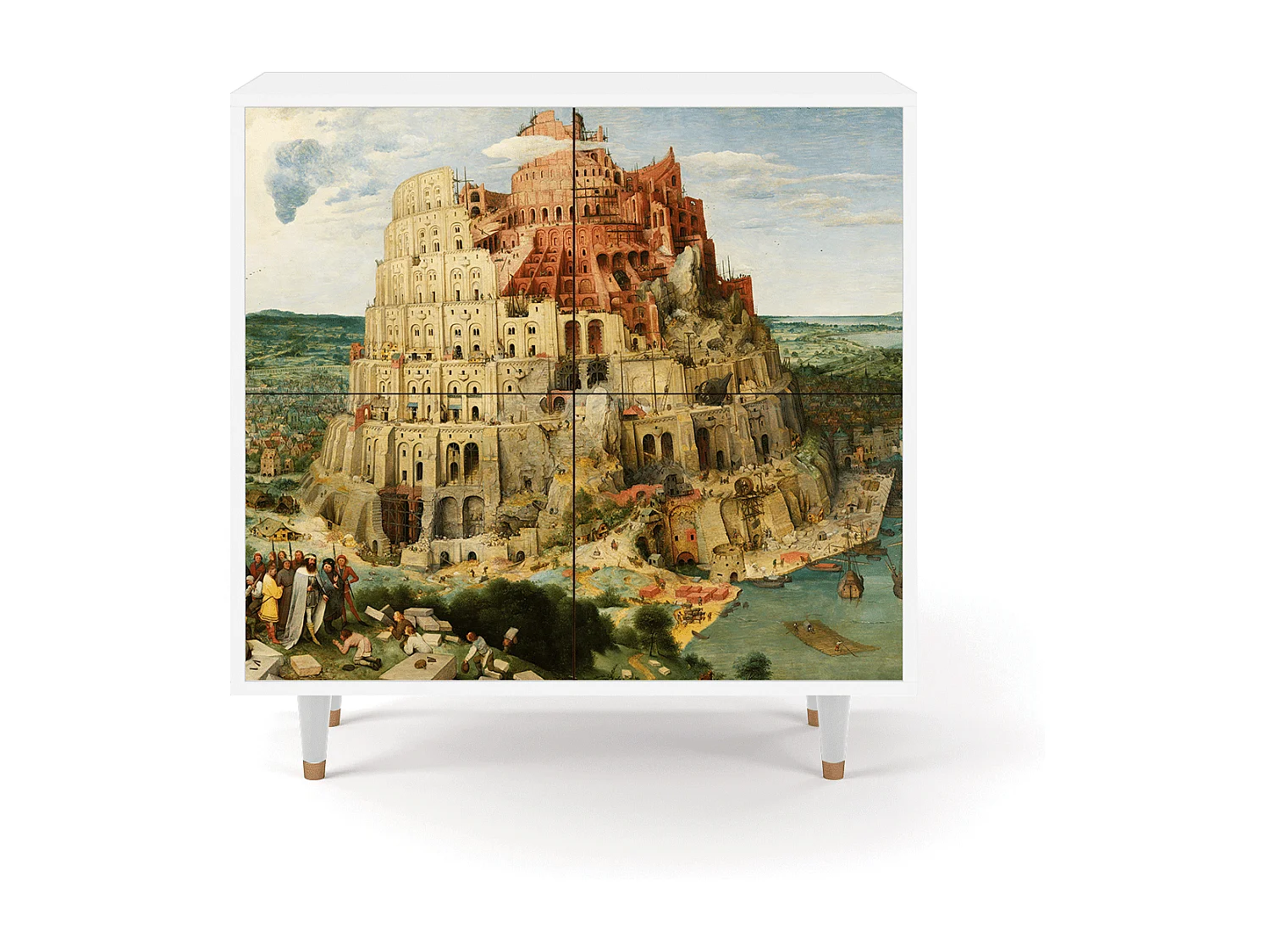 Credenza - 94x96x48 cm - BS3 - Elder The Tower, Bianco