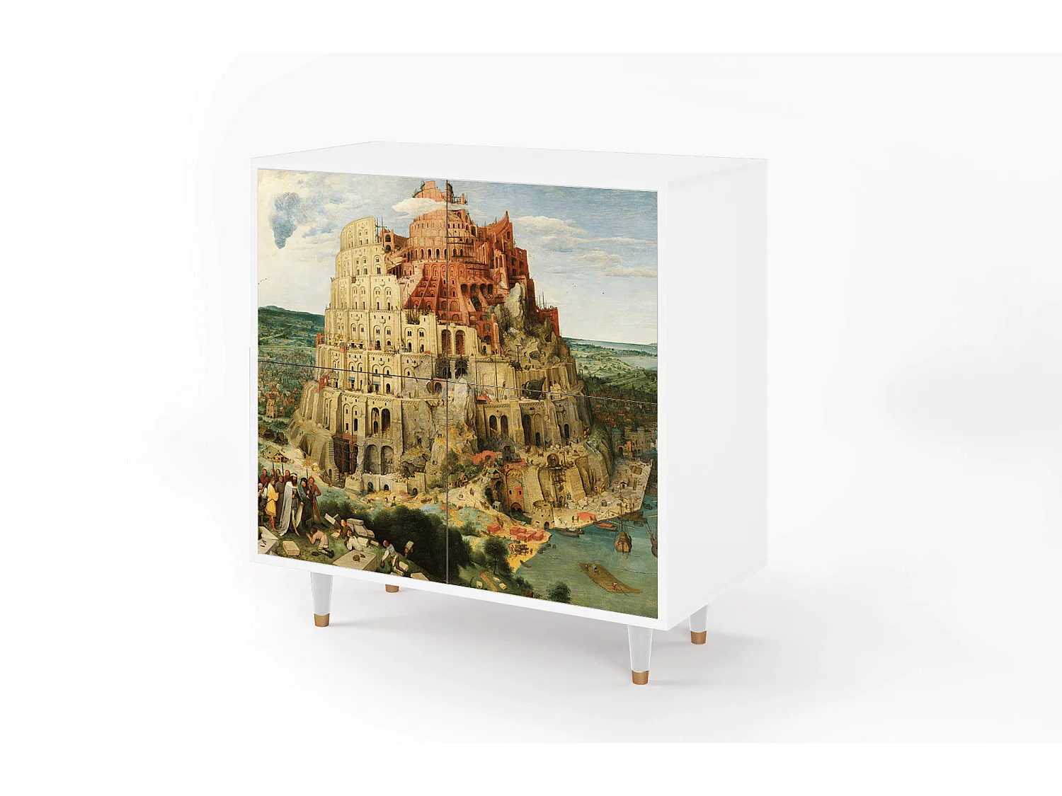 Credenza - 94x96x48 cm - BS3 - Elder The Tower, Bianco