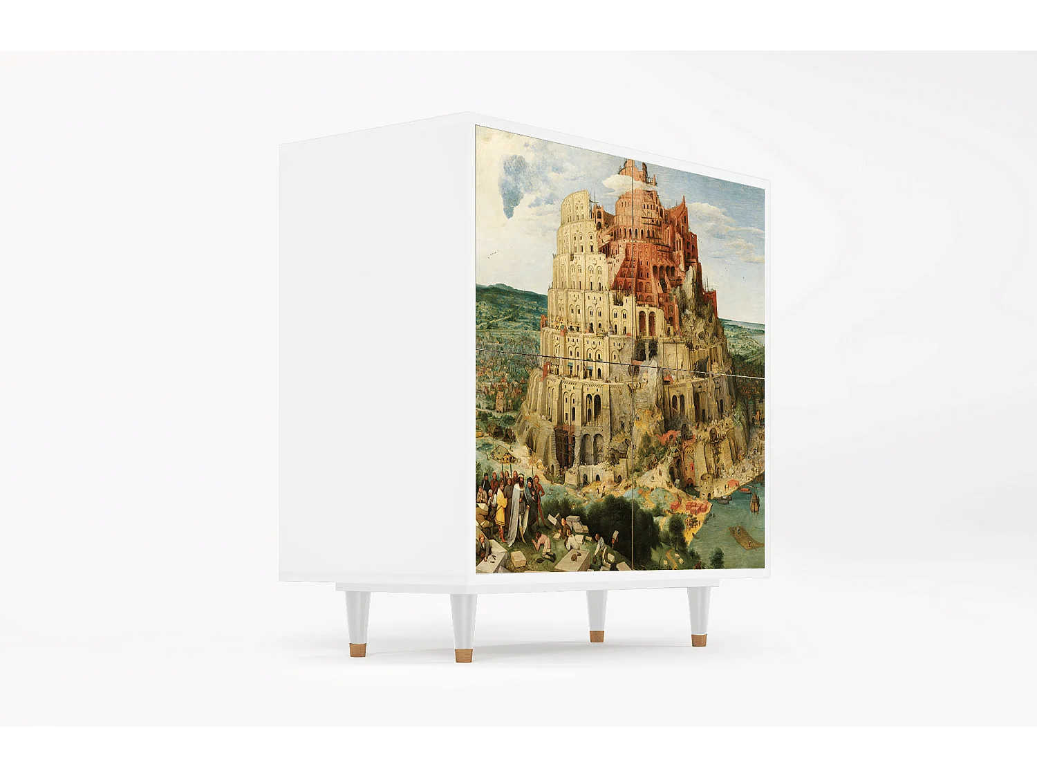 Credenza - 94x96x48 cm - BS3 - Elder The Tower, Bianco