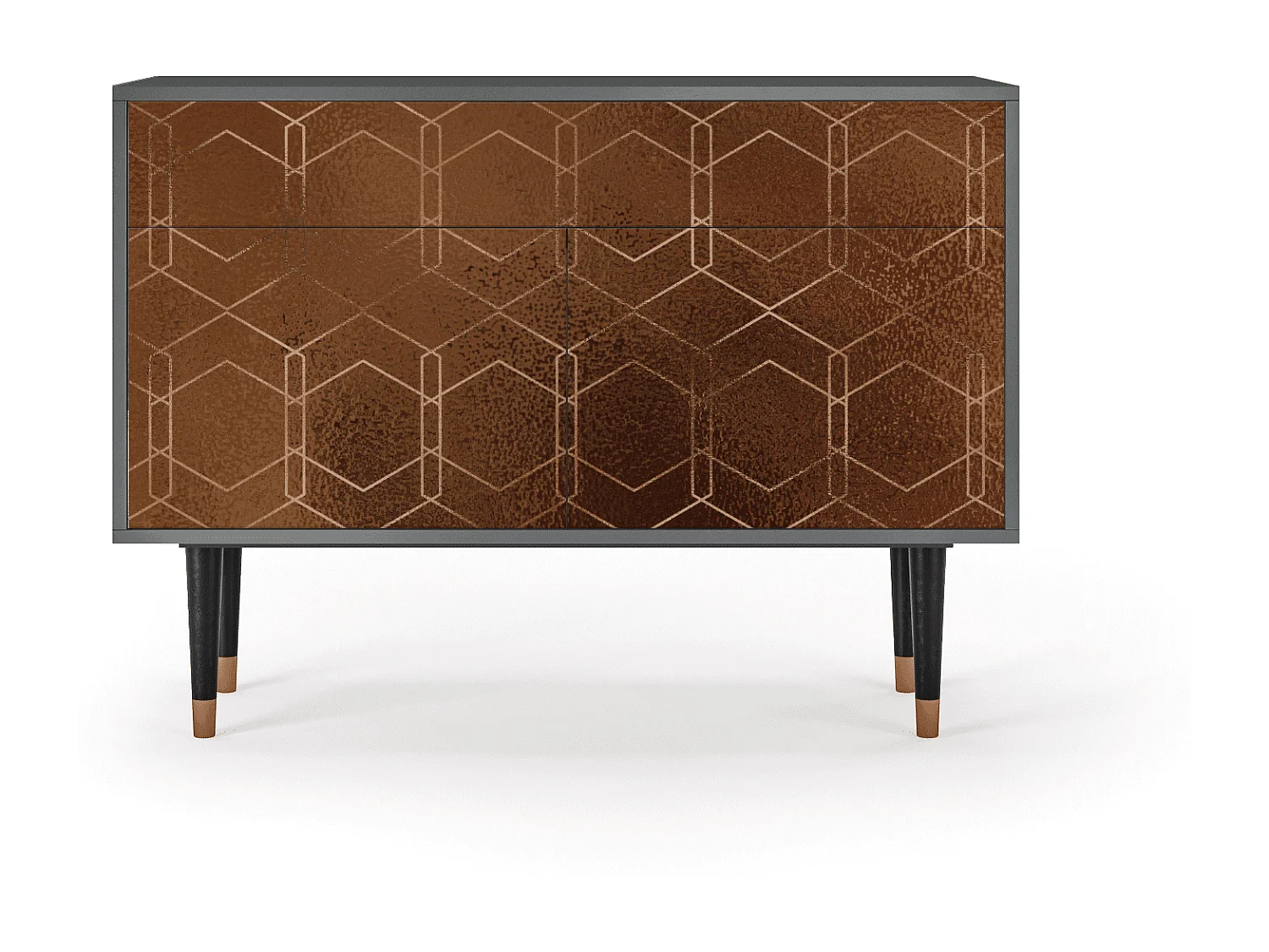 Buffet - 115x85x48 cm - BS4 - Chocolate Bar, Anthracite