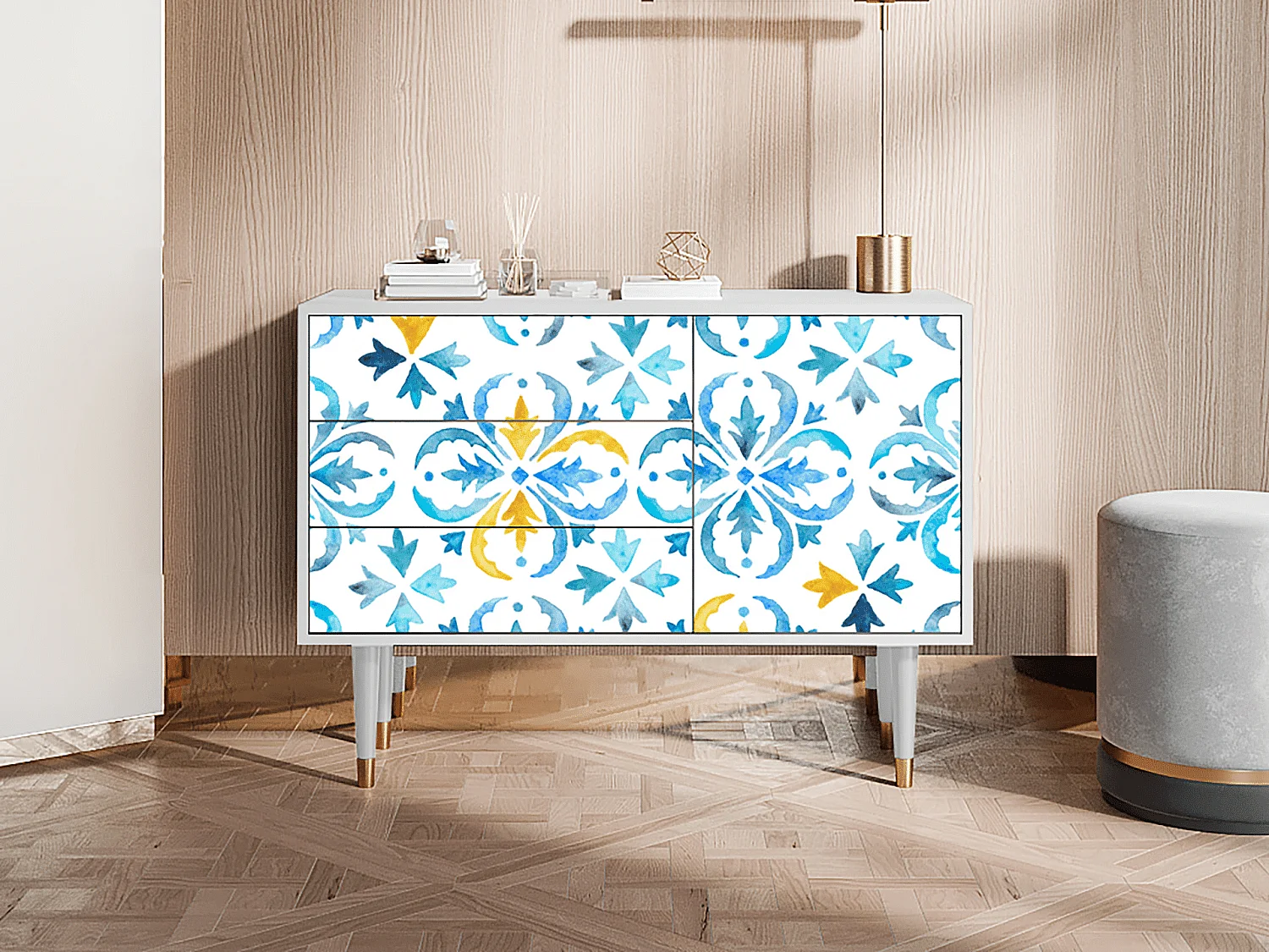 Credenza - 115х84х41 cm - S3 - Lisbon Flover, Bianco