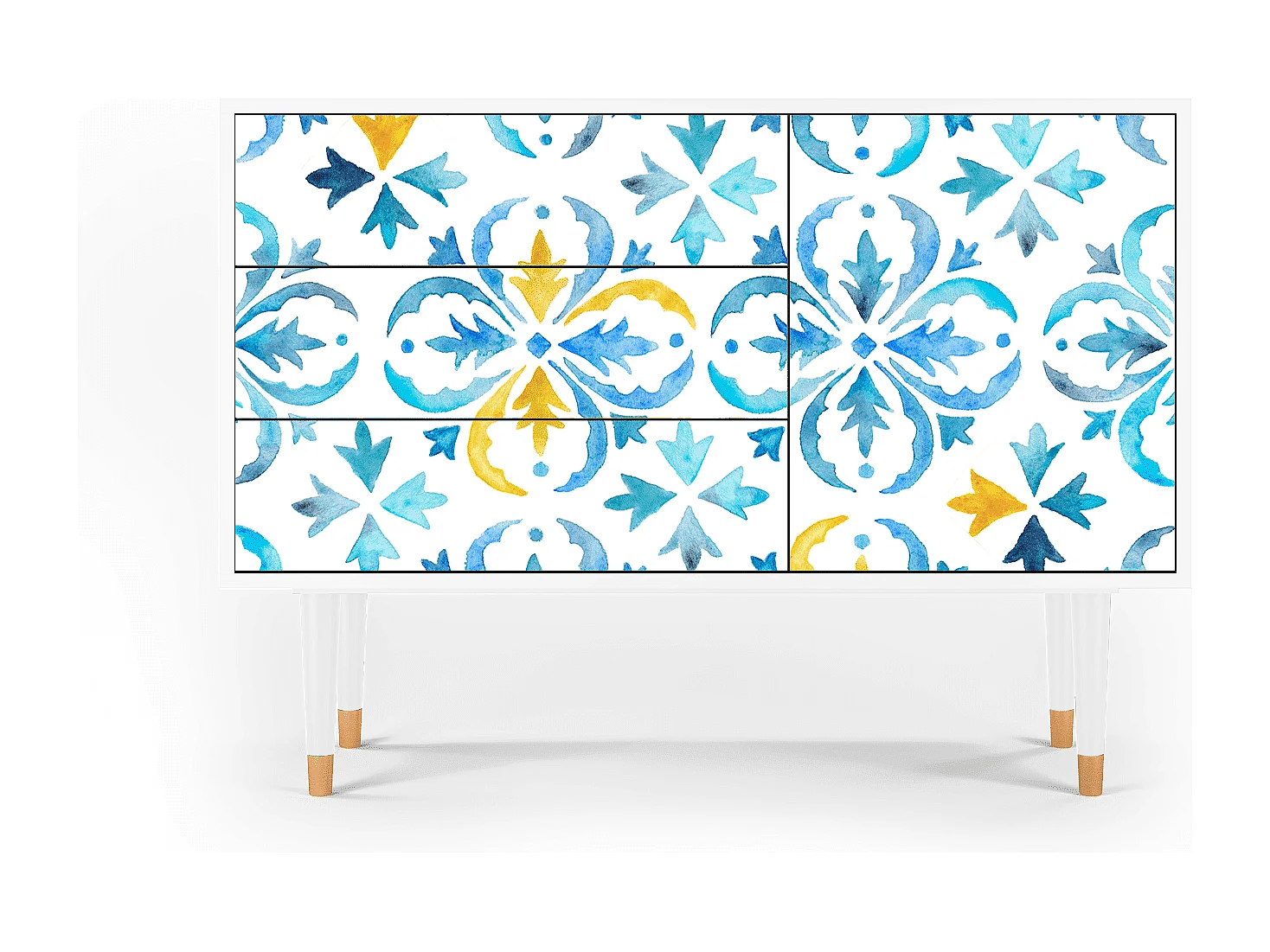 Credenza - 115х84х41 cm - S3 - Lisbon Flover, Bianco
