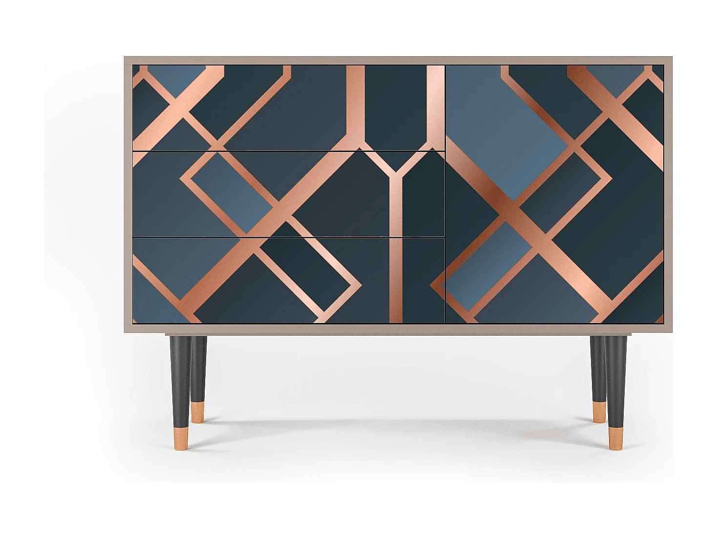 Credenza - 115х84х41 cm - S3 - Ashy 1920', Latte