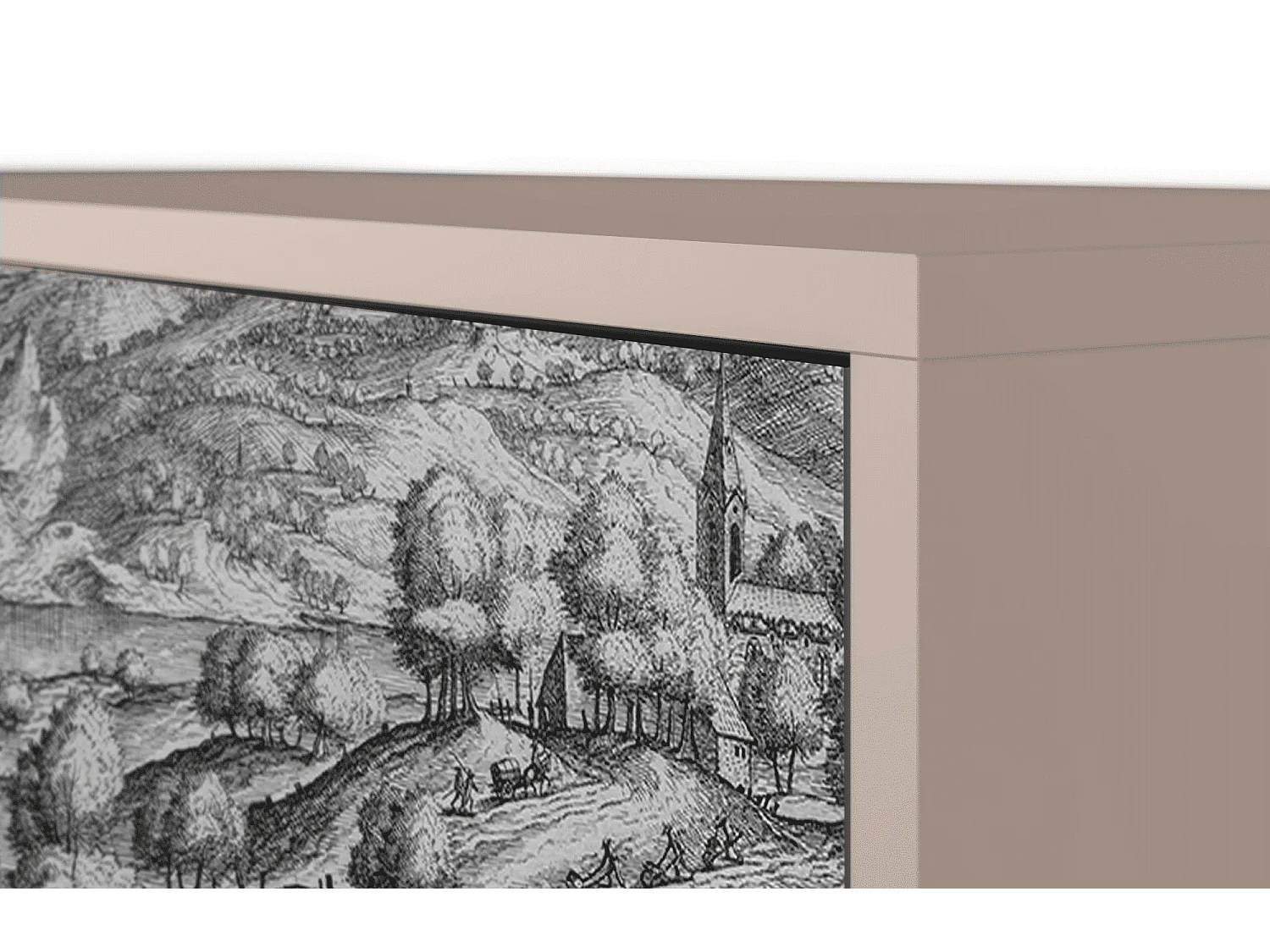 Credenza - 115х84х41 cm - S3 - Rusticorum, Latte