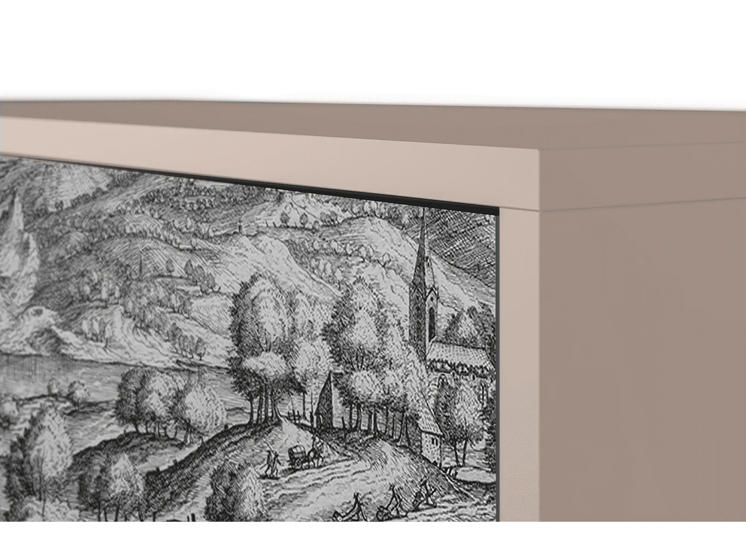 Credenza - 115х84х41 cm - S3 - Rusticorum, Latte