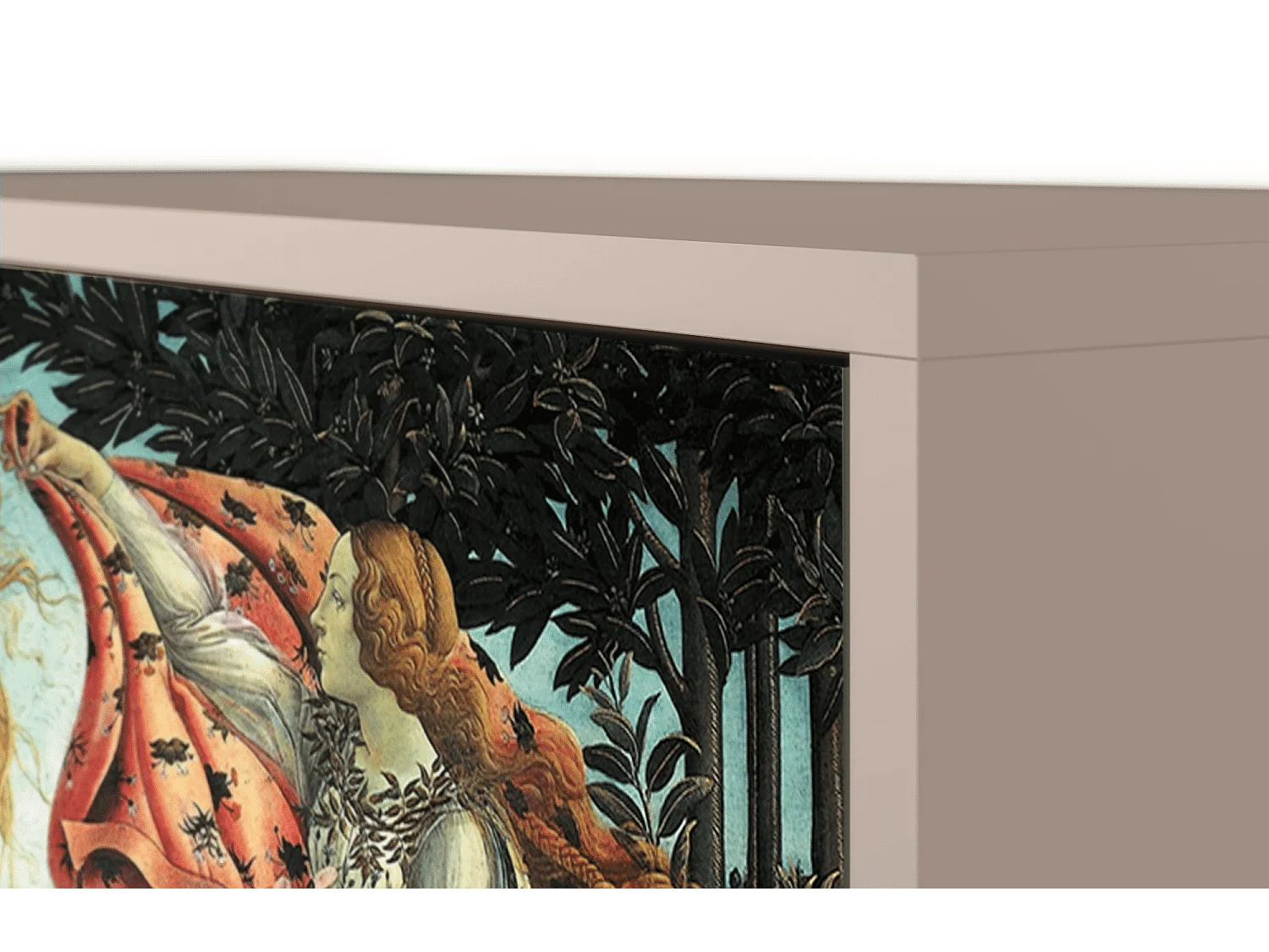 Credenza - 115х84х41 cm - S3 - The Birth of Venus, Latte