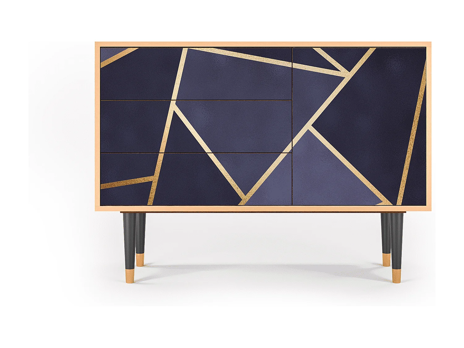 Kredens - 115х84х41 cm - S3 - The Amethyst, Orzech