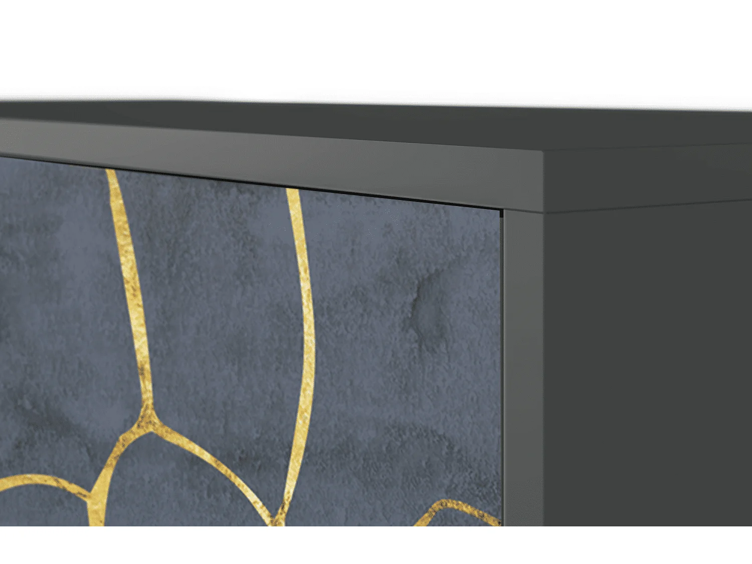 Buffet - 115х84х41 cm - S3 - Blue Lagoon, Anthracite