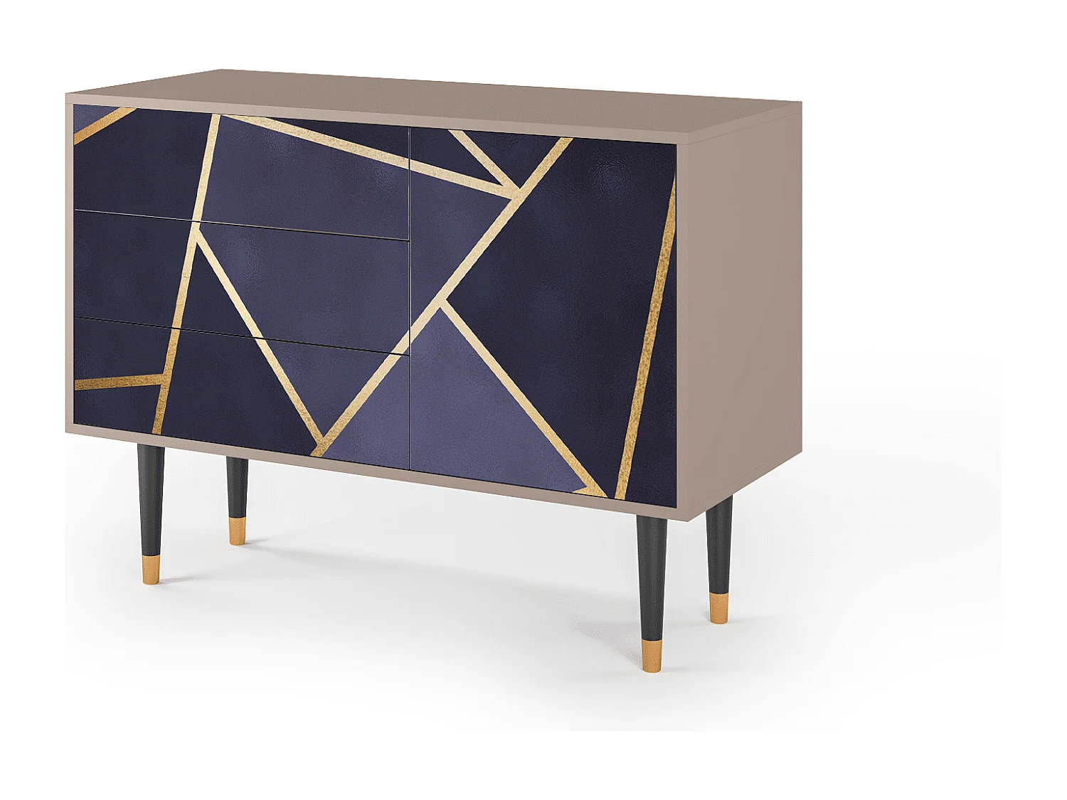 Credenza - 115х84х41 cm - S3 - The Amethyst, Latte