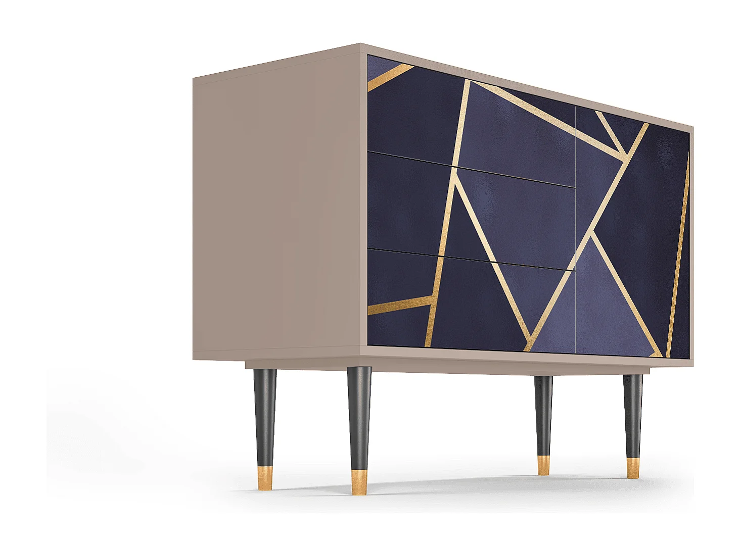 Credenza - 115х84х41 cm - S3 - The Amethyst, Latte