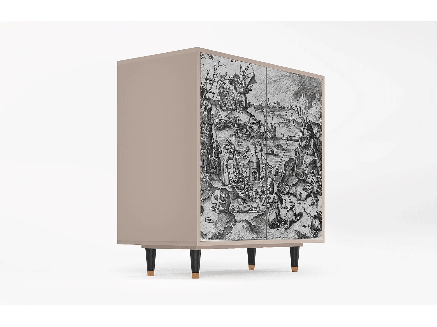 Credenza - 94x96x48 cm - BS3 - The Temptation, Latte