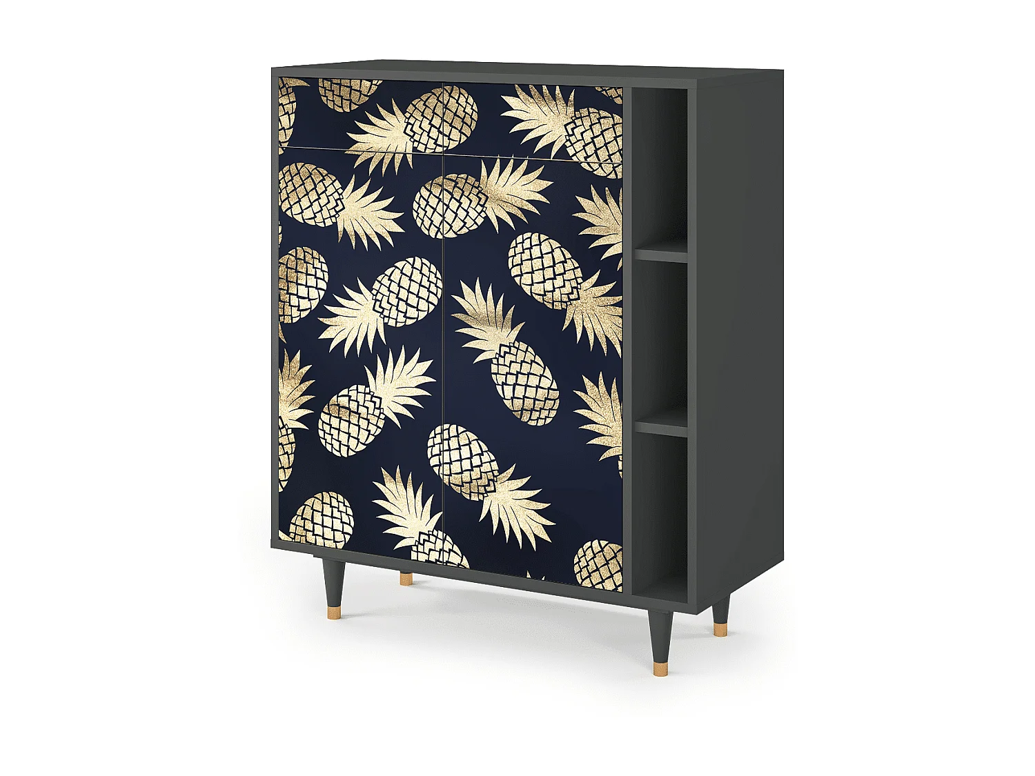 Buffet - 96х110х41 cm - BS6 - Sunny Pineaple, Anthracite