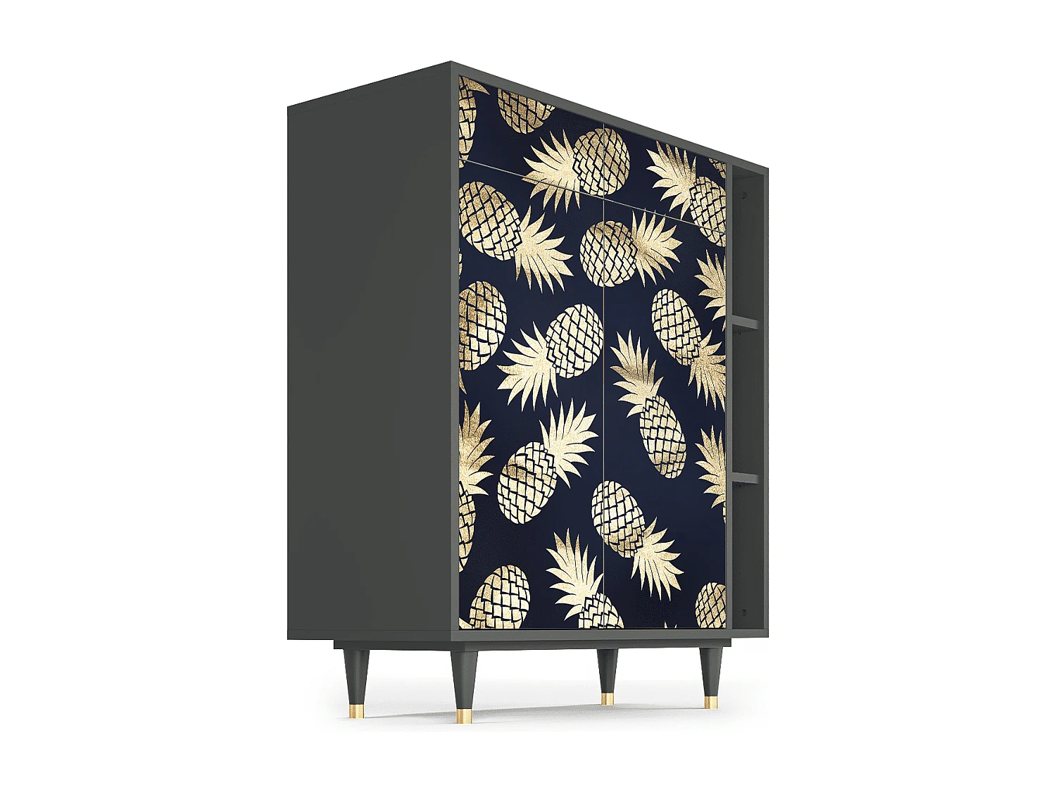 Buffet - 96х110х41 cm - BS6 - Sunny Pineaple, Anthracite