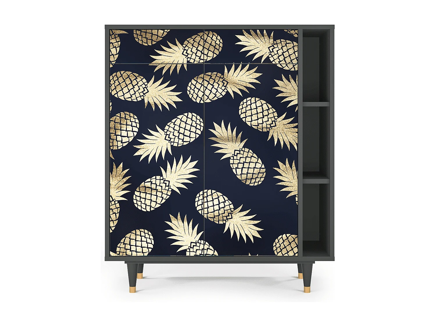 Buffet - 96х110х41 cm - BS6 - Sunny Pineaple, Anthracite