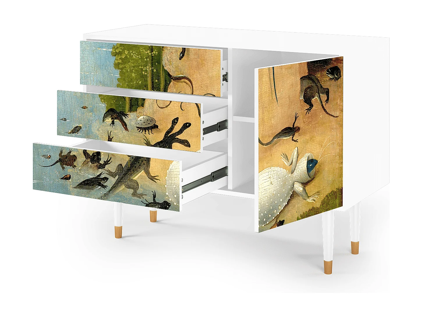 Credenza - 115х84х41 cm - S3 - The Garden by Bosch, Bianco