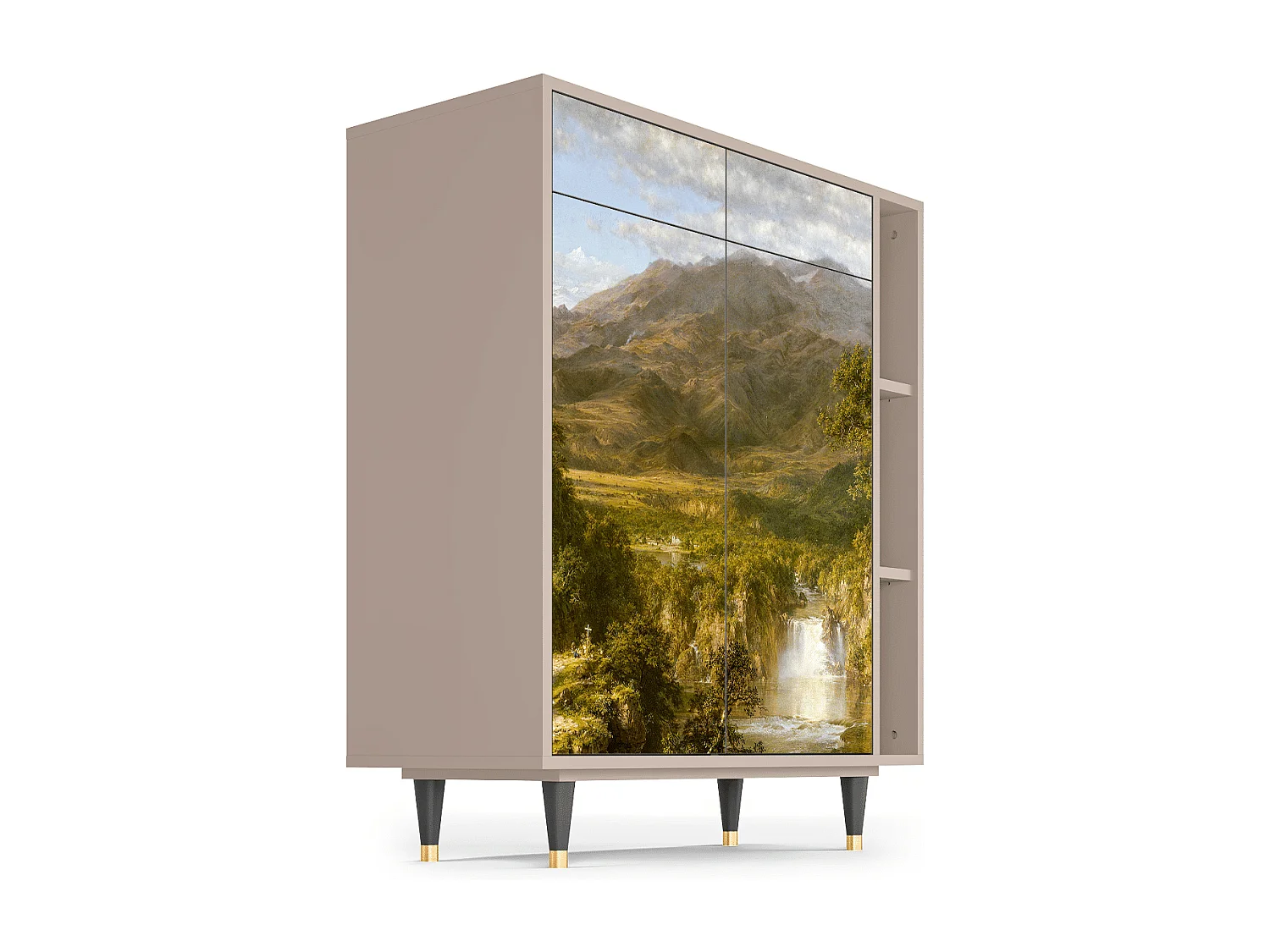 Sideboard - 96х110х41 cm - BS6 - The Heart of the Andes , Latte