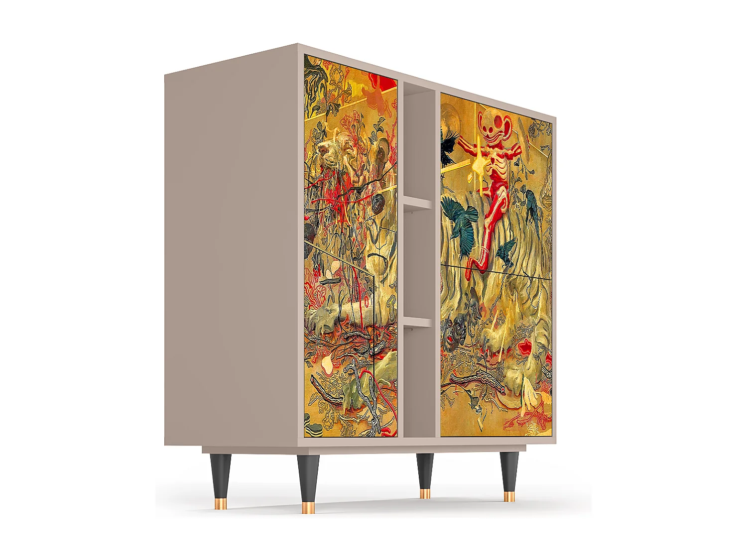 Credenza - 94х96х41 cm - BS5 - Blood by James Jean, Latte