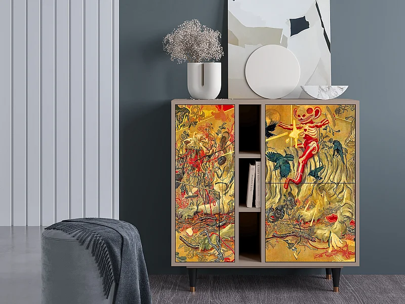 Credenza - 94х96х41 cm - BS5 - Blood by James Jean, Latte