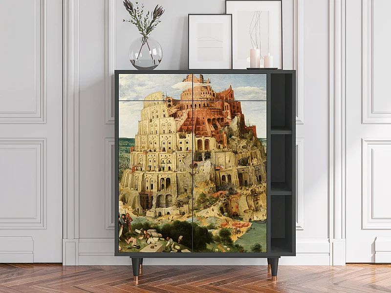 Credenza - 96х110х41 cm - BS6 - Elder The Tower, Antracite