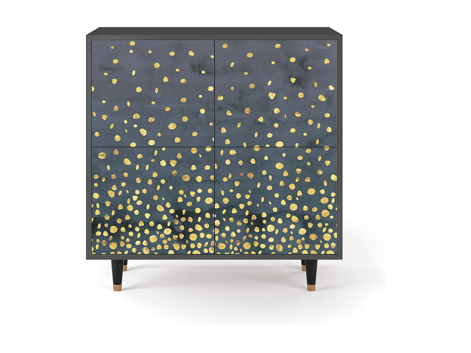 Dressoir - 94x96x48 cm - BS3 - Foggy Lights, Antraciet