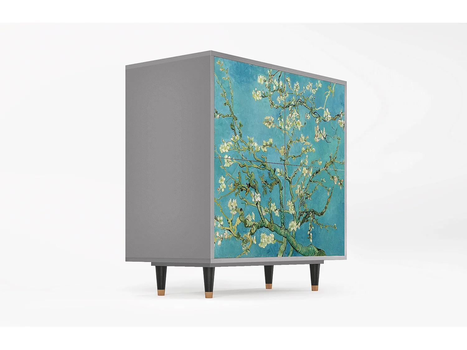 Buffet - 94x96x48 cm - BS3 - Almond Blossom, Gris