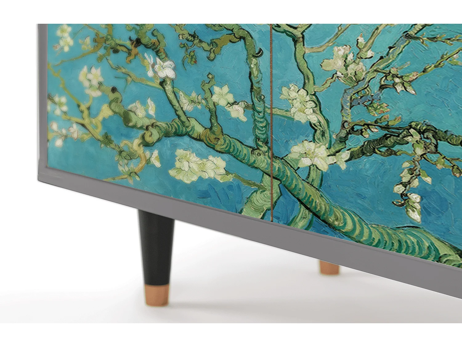 Buffet - 94x96x48 cm - BS3 - Almond Blossom, Gris