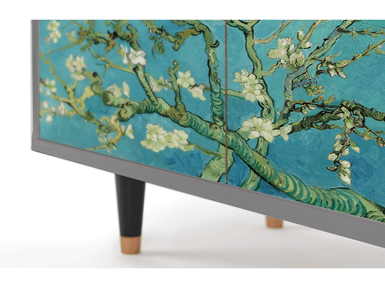 Sideboard - 94x96x48 cm - BS3 - Almond Blossom, Grau