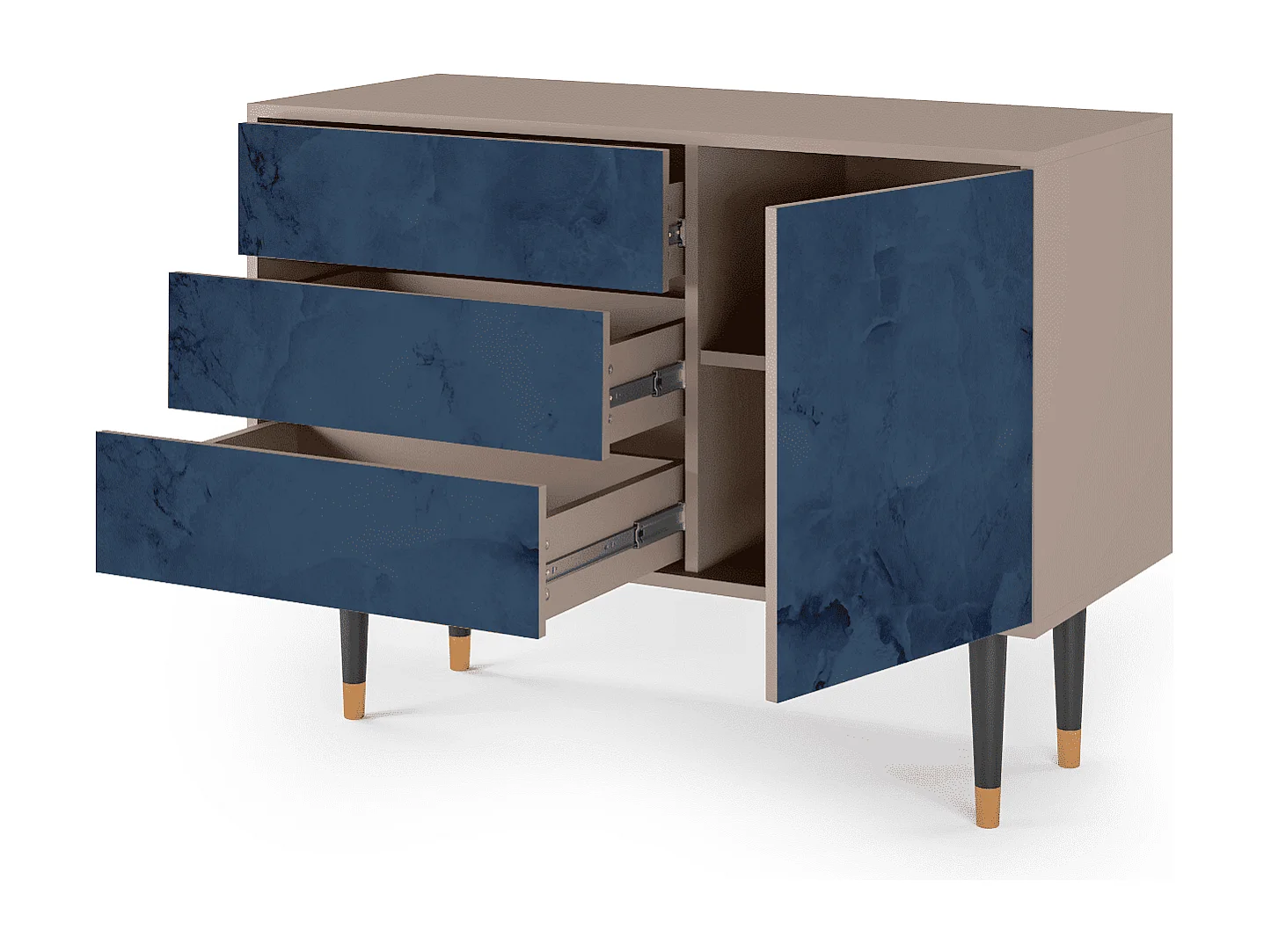 Credenza - 115х84х41 cm - S3 - Endless Galaxi, Latte