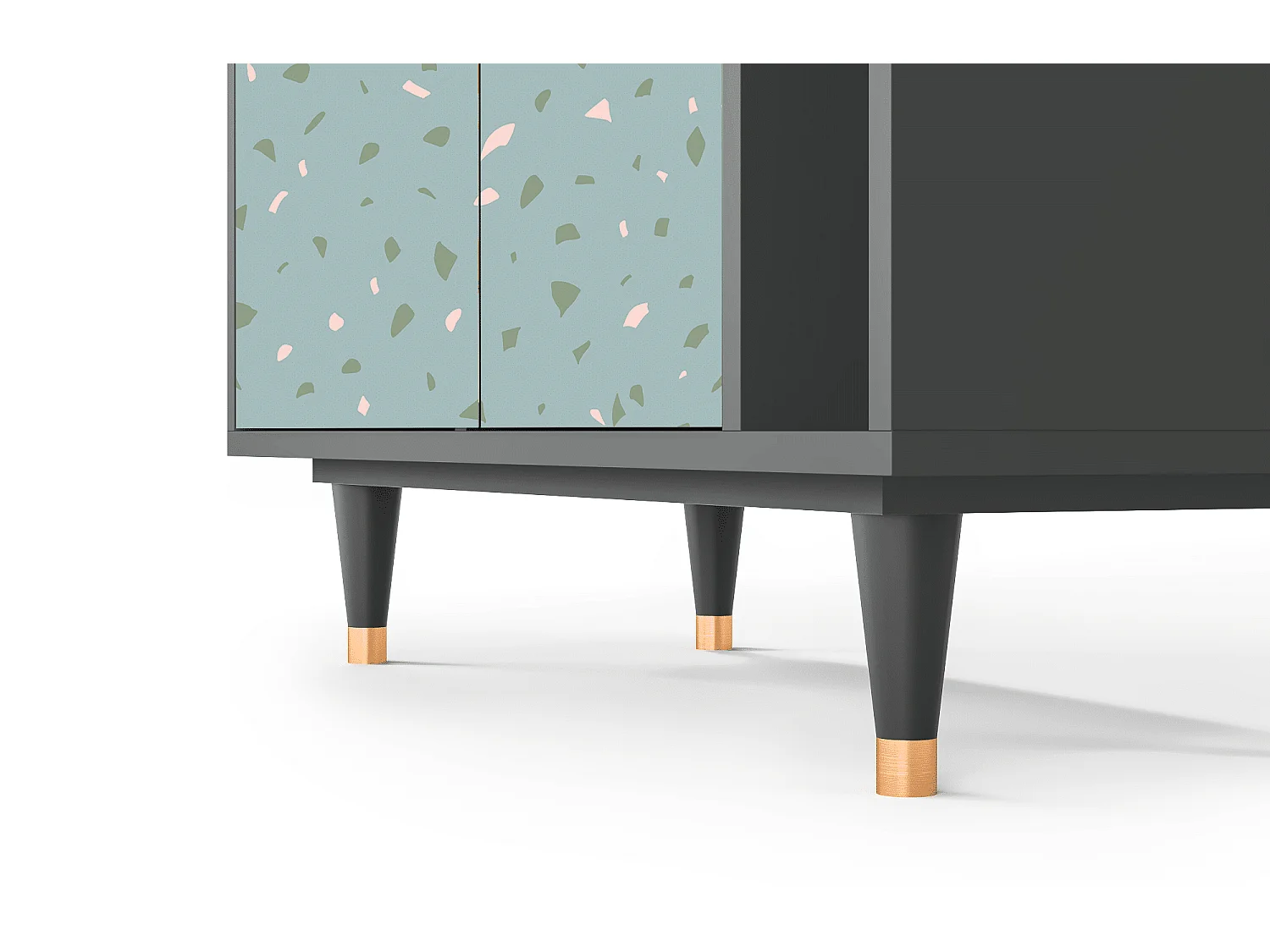 Buffet - 96х110х41 cm - BS6 - Blue Drops, Anthracite