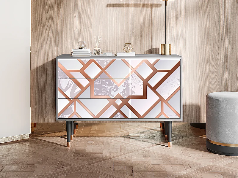 Buffet - 115х84х41 cm - S3 - Pastel Fairytale, Gris