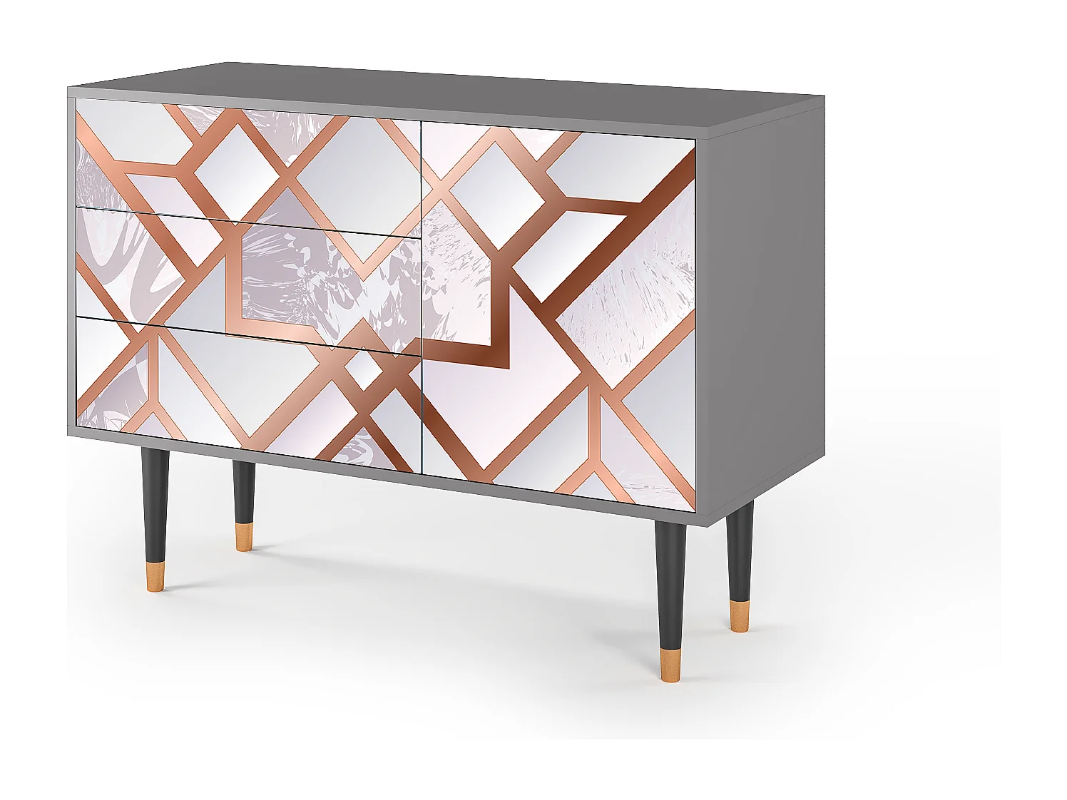 Credenza - 115х84х41 cm - S3 - Pastel Fairytale, Grigio