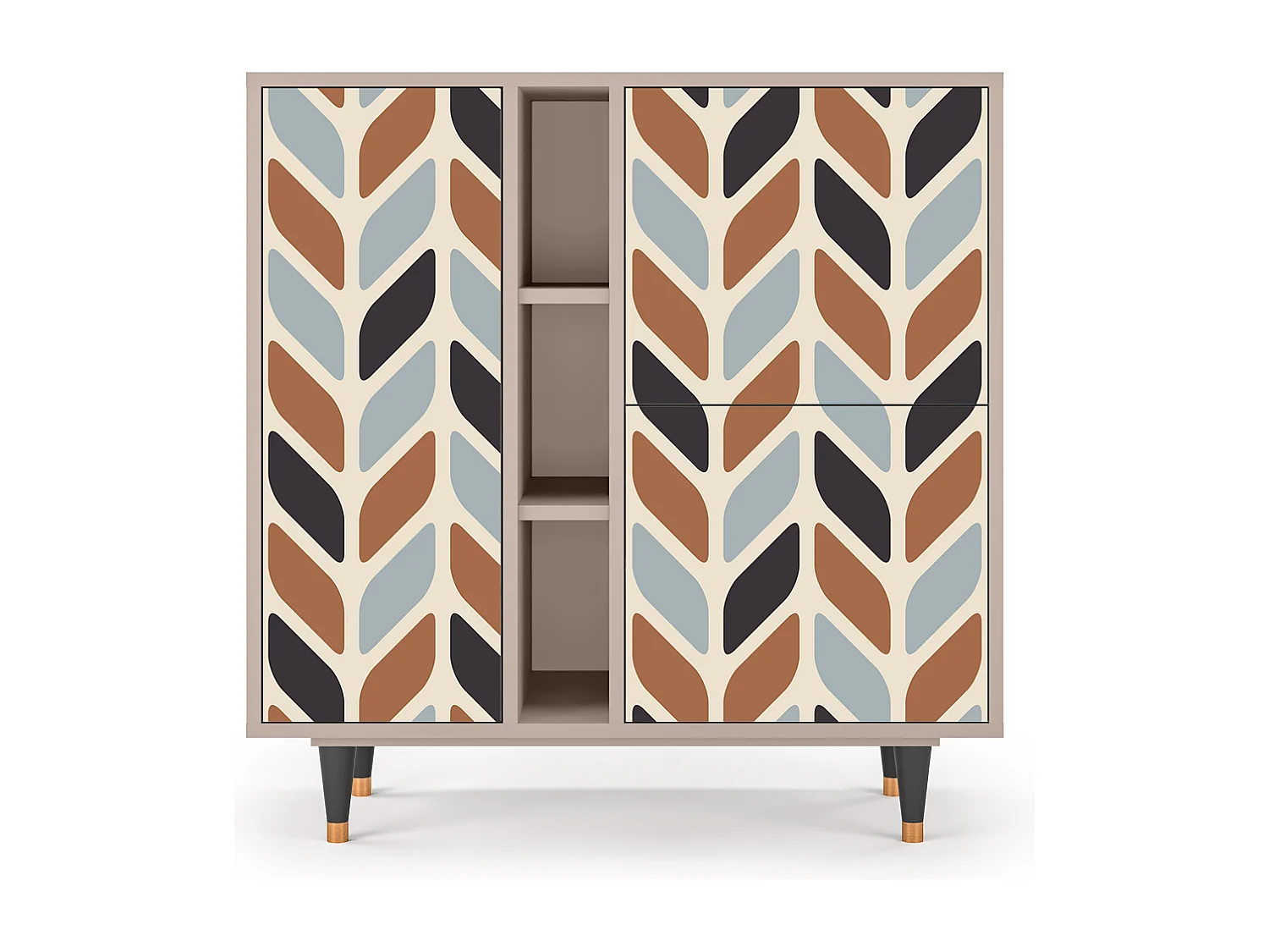 Buffet - 94х96х41 cm - BS5 - Beige Laure, Latte